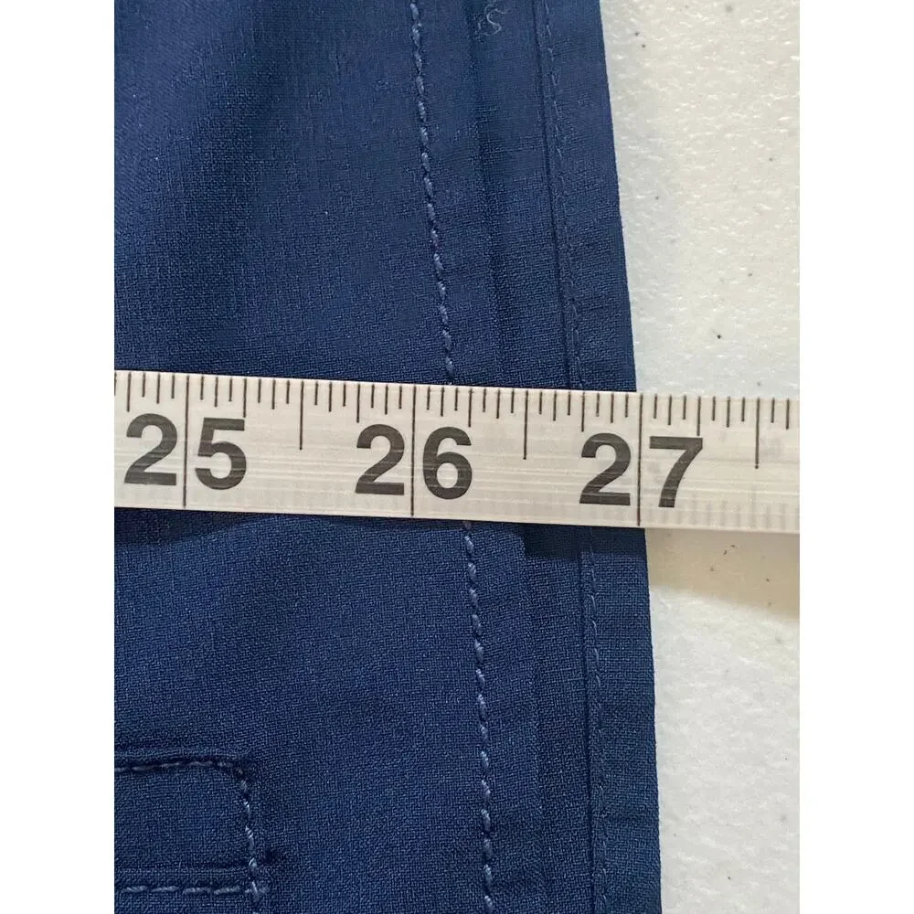 Carhartt Blue Green V-neck Force Scrub Top Women's Size Large